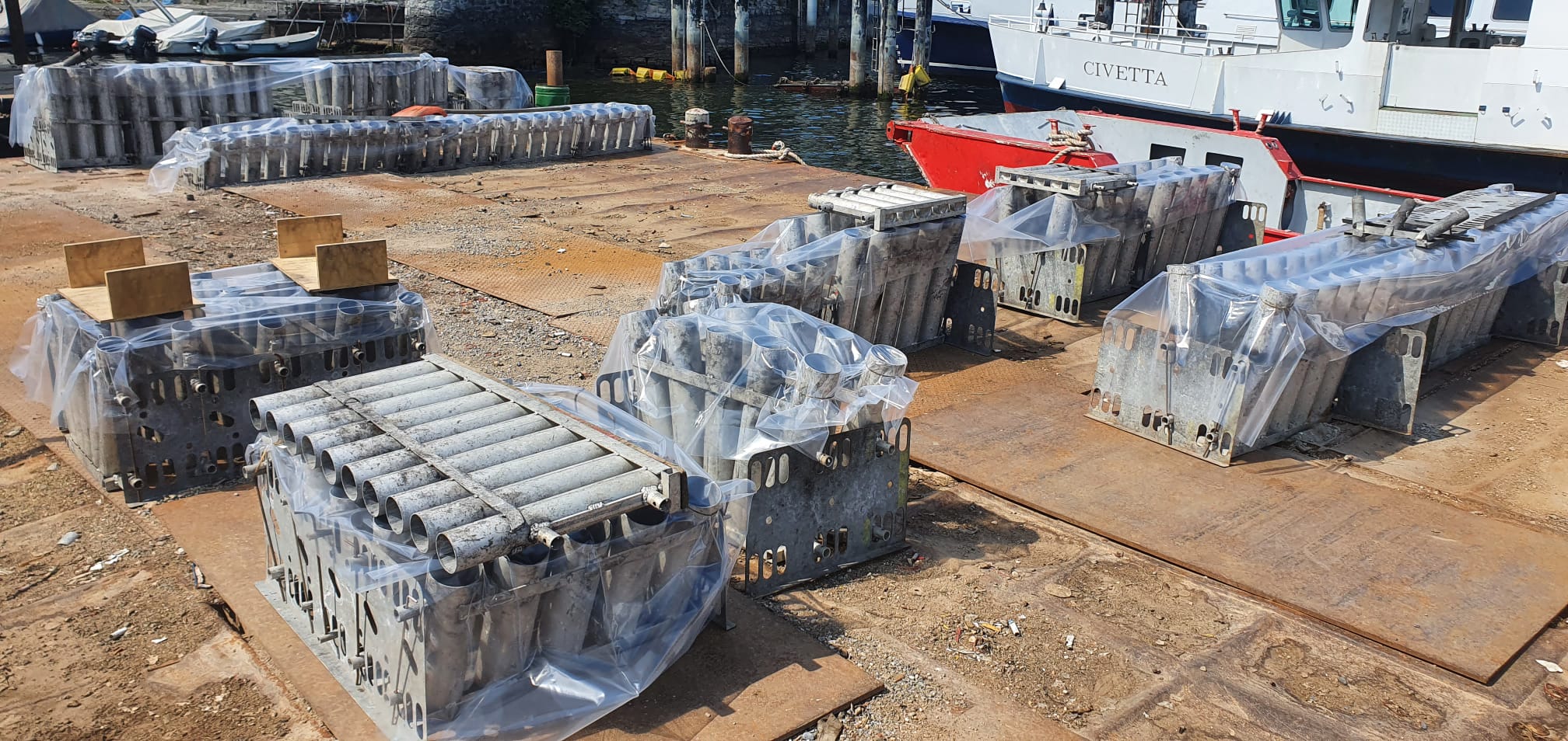allestimento spettacoli pirotecnici Como Ghimas servizi subacquei
